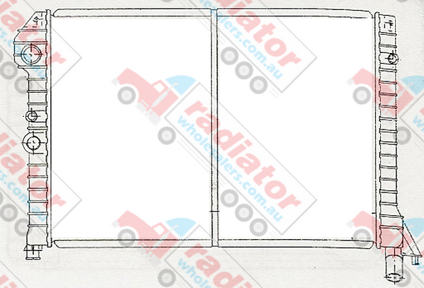 RW677103M Radiator